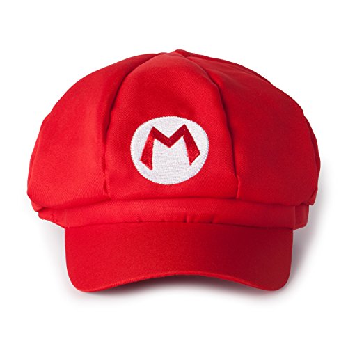 Katara Disfraz Super Mario Bros Niños / Adultos, Juego de 2 Gorras - Mario, Roja y Luigi, Verde