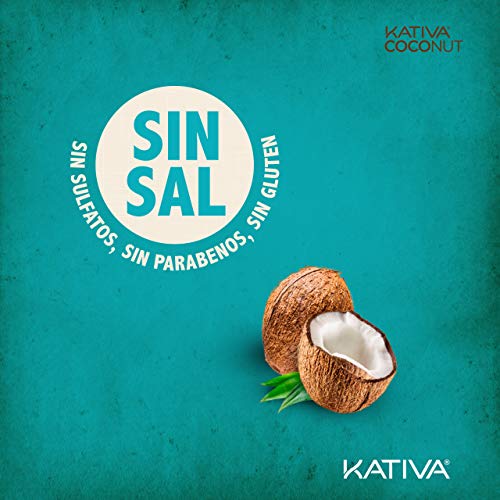 KATIVA Coconut Mascarilla Cabello, Blanco - 250 ml