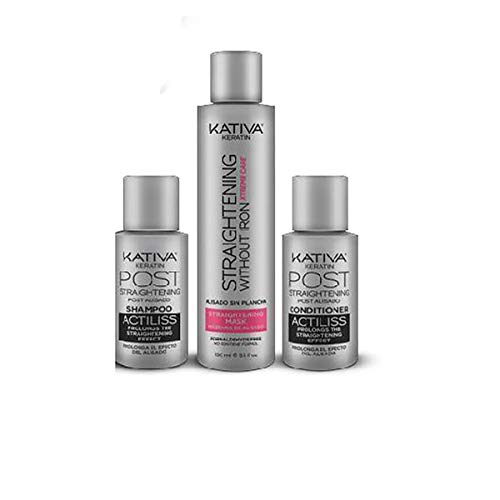 Kativa Keratin Anti-Frizz Alisado Sin Plancha Repara Puntas 30 DE­As - 5 gr