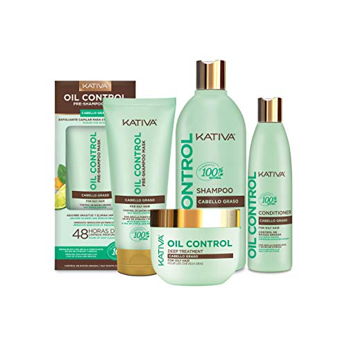 Kativa Oil Control, Champú - 1 envase, Multicolor (P9000216)