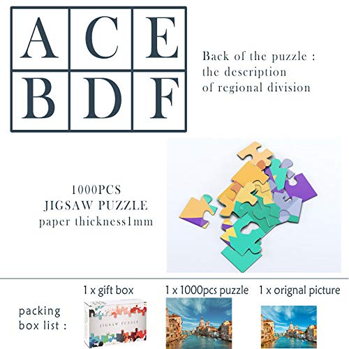 keletop 1000pcs Rompecabezas de Madera_Caracteres de Anime_Juguetes de Juguetes ensamblados Regalos para niños_50x75cm