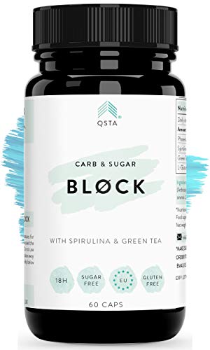 Keto Actives Carb & Sugar BLOCK 4000mg (60 CAPS) - Bloqueador de Hidratos & Azucar + Proteccion Aumento de Peso - Compañero perfecto para toda dieta y potencia quemagrasas adelgazar rapido +MEDICOS