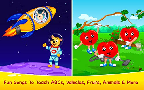 Kids Learning Games, Nursery Rhymes, Children Stories, Songs, ABC For Preschool Toddlers - KidloLand