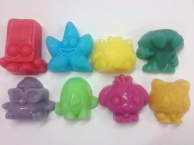 Kids Mini Moshi Monster jabones X30 al por mayor SLS y sin perfume