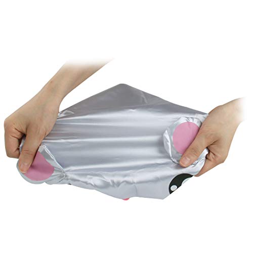 Kilofly - Juego de 3 gorras de ducha impermeables reutilizables para niños, diseño de dibujos animados