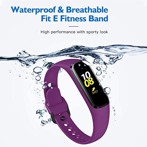 KIMILAR Correa Compatible con Samsung Galaxy Fit E 2019 [3 Pack] Correa de Recambio Silicona, Reemplazo de Banda de la Muñeca Pulseras de Repuesto Compatible con Samsung Galaxy Fit E Smartwatch