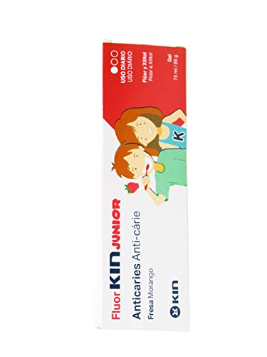 KIN - FLUOR KIN JUNIOR GEL FRESA 75M