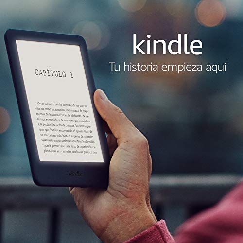 Kindle, ahora con luz frontal integrada, negro