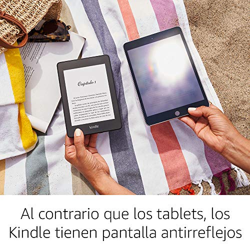 Kindle Paperwhite - Resistente al agua, pantalla de alta resolución de 6", 8 GB, incluye ofertas especiales