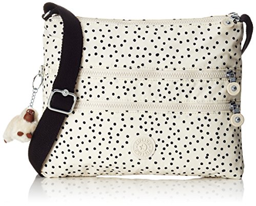 Kipling - Alvar, Bolsos bandolera Mujer, Mehrfarbig (Soft Dot), One Size