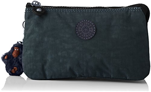 Kipling Creativity L, Monedero para Mujer, Azul (True Navy), 18.5x11x5 cm