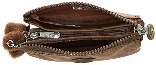 Kipling Creativity S, Cartera para Mujer, Marrón (True Beige), 14.5x9.5x5 cm