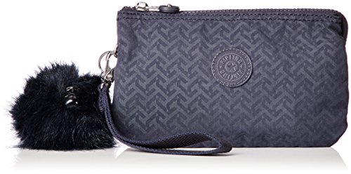 Kipling Creativity XL, Monedero para Mujer, Azul (Night Blue Emb), 15x24x45 cm (W x H x L)