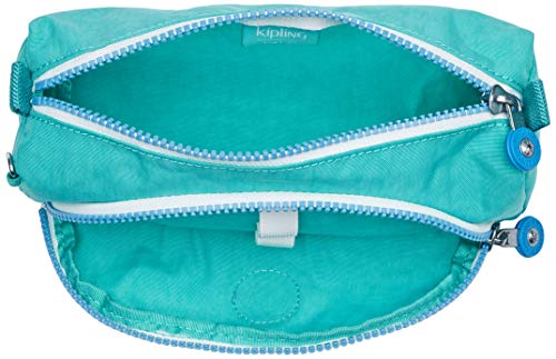 Kipling Cute Estuches, 22 cm, 1 Liters, Azul (Deep Aqua C)