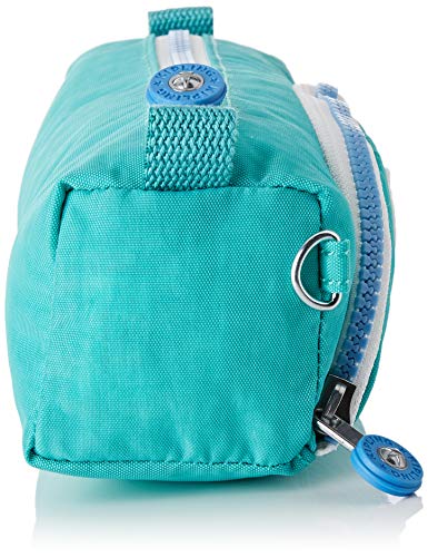 Kipling Cute Estuches, 22 cm, 1 Liters, Azul (Deep Aqua C)