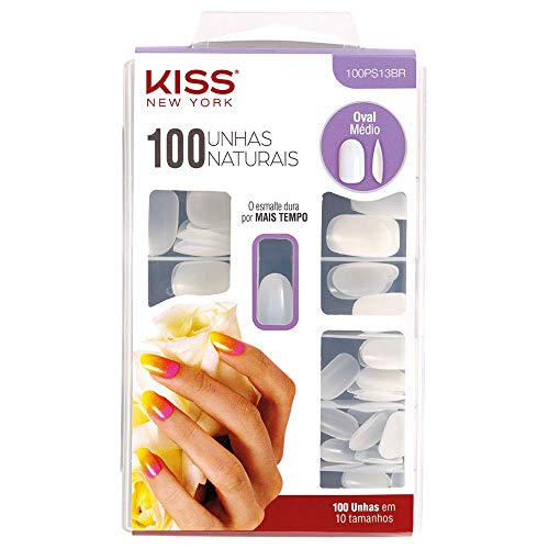 Kiss activo Oval clavos – Pack de 100