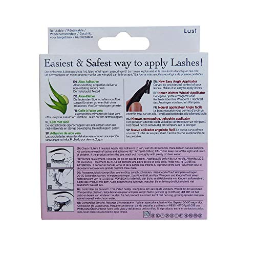 Kiss Haute Couture Duo Pack pestañas, lujuria