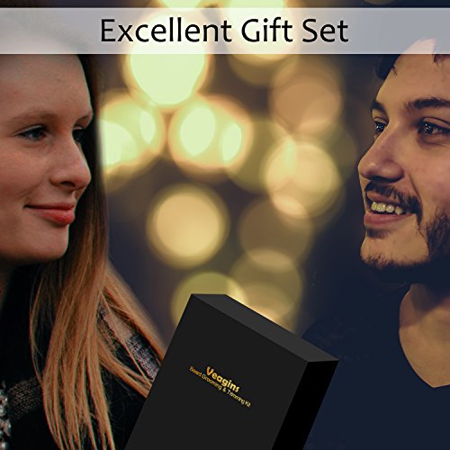 Kit de ajuste de barba para el cuidado de los hombres – Contiene peine para barba, tijeras para modelar barba plantilla y bolsa de lona, regalo perfecto para papá marido