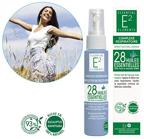 Kit de bienestar : Spray Reparador de Sueño con 21 aceites esenciales Spray Respiratorio con 28 aceites esenciales VEGAN