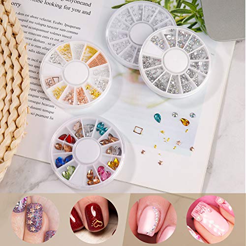 Kit de herramientas para manicura de uñas, pinceles para pintar uñas, pinceles de punto, uñas de estrás, decoración de pegatina, cinta adhesiva para pedicura, 38 unidades