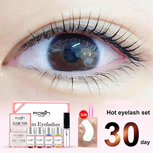 Kit de levantamiento de pestañas, Kit de rizador permanente de pestañas Extensiones profesionales de pestañas Kit de elevación de pestañas rizadoras de pestañas, Onda ondulante rizado semipermanente