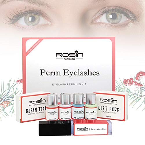 Kit de levantamiento de pestañas, Kit de rizador permanente de pestañas Extensiones profesionales de pestañas Kit de elevación de pestañas rizadoras de pestañas, Onda ondulante rizado semipermanente