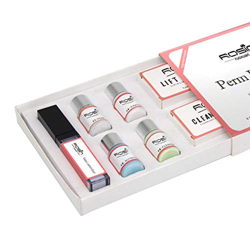 Kit de levantamiento de pestañas, Kit de rizador permanente de pestañas Extensiones profesionales de pestañas Kit de elevación de pestañas rizadoras de pestañas, Onda ondulante rizado semipermanente