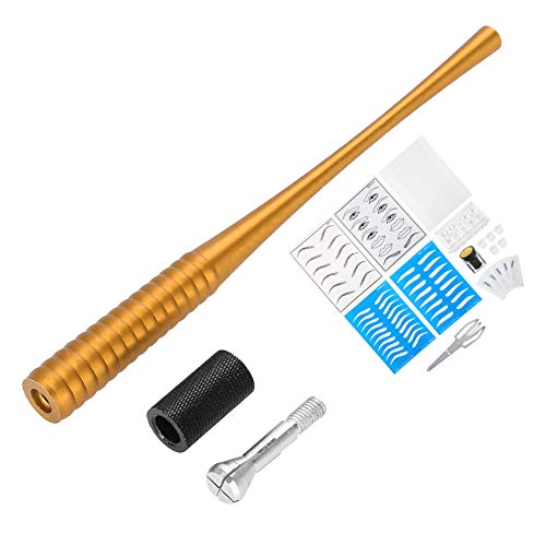 Kit de Microblading para Cejas, 11 Tipos de Kit de Suministros de Maquillaje Semipermanente para Cejas de Tatuaje, Regla de Medición, Pigmento, Herramientas de Práctica(10#)
