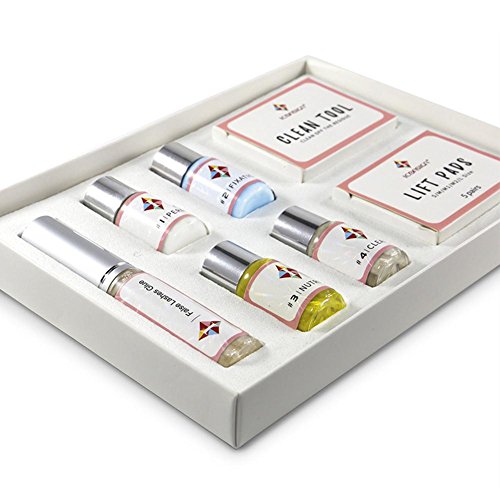 Kit de pestañas permanente Profesional permanente de cils eléctrico Maquillaje de pestañas calientes Eyelash Perming kit Pegamento 7ml+ poción 4ml.