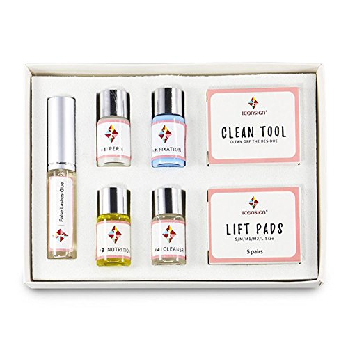 Kit de pestañas permanente Profesional permanente de cils eléctrico Maquillaje de pestañas calientes Eyelash Perming kit Pegamento 7ml+ poción 4ml.