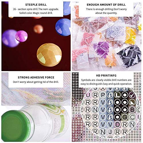 Kit De Pintura De Diamante 5D Francia, Valence, Castillo, Punto De Cruz, Pintura De Bordado Diy Para Decoración De La Pared Del Hogar 30x40cm