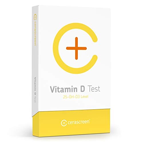 Kit para test de análisis de vitamina D de CERASCREEN – medir el nivel de vitamina D3 en casa | Test de vitamina D | Comprar ahora online un test de insuficiencia de vitamina D