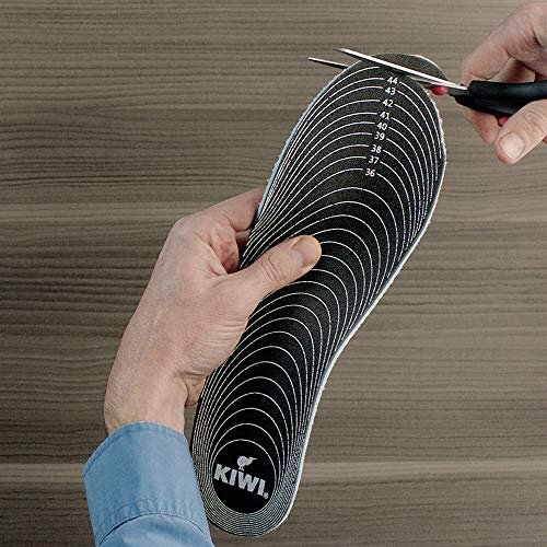Kiwi - Plantillas Recortables de Gel y Visco Latex Confort, Extra Confort con Cámara de Aire, Numero de Pie 42 A 45-2 Unidades