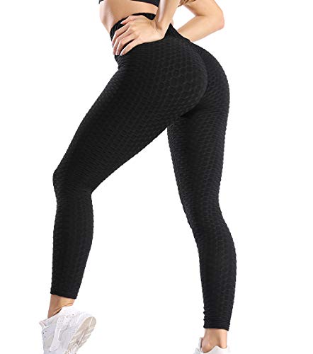 KIWI RATA Mallas Push up Mujer Leggins Deportivos Yoga Leggings de Cintura Alta Pantalones Deporte para Fitness Running Elásticos y Transpirables