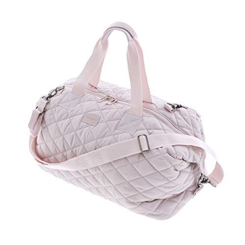 Kiwisac Lovely |Bolso Maternal | Color Rosa | Con Cambiador y Neceser | Uso Hospital o Carrito Bebe | 48 x 24 x 34cm