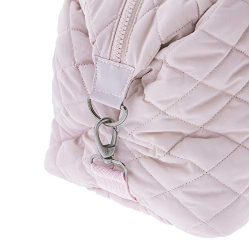 Kiwisac Lovely |Bolso Maternal | Color Rosa | Con Cambiador y Neceser | Uso Hospital o Carrito Bebe | 48 x 24 x 34cm