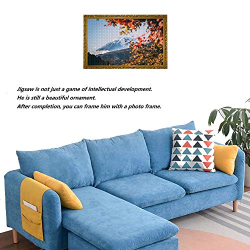 KJHYUI 520pcs Rompecabezas para Adultos Rompecabezas del Paisaje Volcánico Rompecabezas De Madera Rompecabezas De Cartón Rompecabezas Sala De Estar Mural Etiqueta Decoración 53 * 38CM