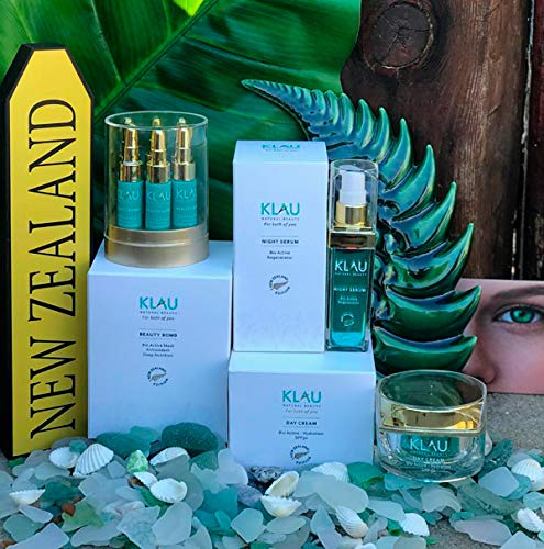 KLAU Beauty Box Bio Crema hidratante de día, sérum de noche y mascarilla hidratante Beauty Bomb