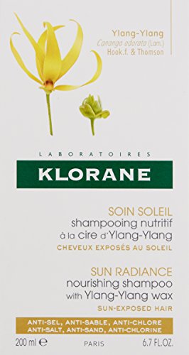 Klorane 1843357 Champú Ylang Ylang, Negro, Estándar
