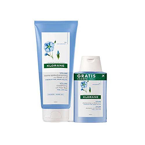 Klorane Bálsamo a las Fibras de Lino, 200ml+REGALO Champú, 100ml
