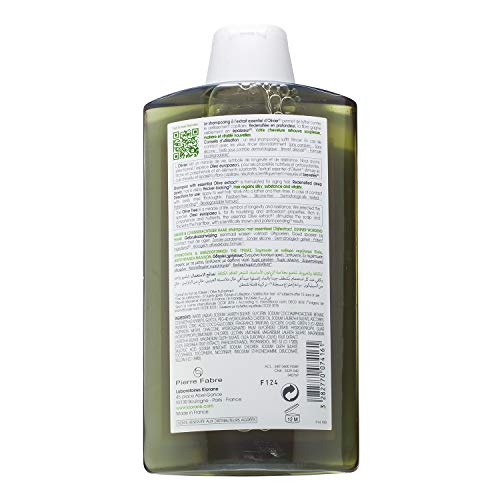 Klorane Champú al Extracto Esencial de Olivo Cabello Con Pérdida de Densidad, 400ml