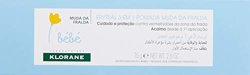 Klorane - Pomada Calmante Eryteal Klorane Bebé 75 ml, Negro