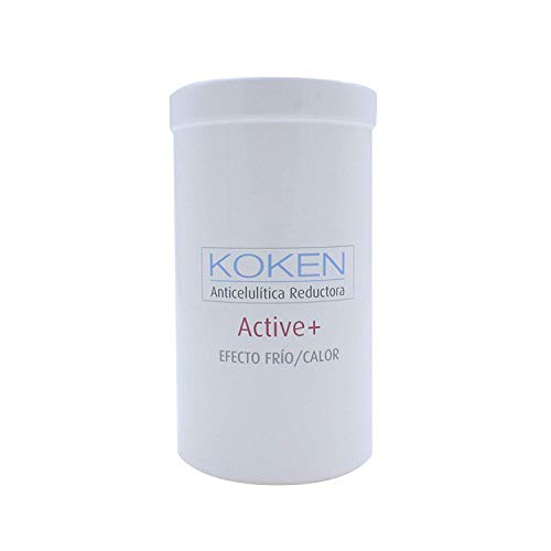 KOKEN – Crema Anticelulítica ACTIVE + efecto frío – Calor 1000 ml – quemagrasas – reafirmante – remodeladora – crema reductora