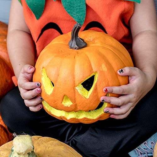 Konsait 900+ pcs Halloween Nail Art Pegatinas Decorativas, Halloween Uñas Pegatinas Stickers Etiqueta Autoadhesiva para Uñas Halloween Maquillaje Artículos Decoración Manicura Niñas Mujer