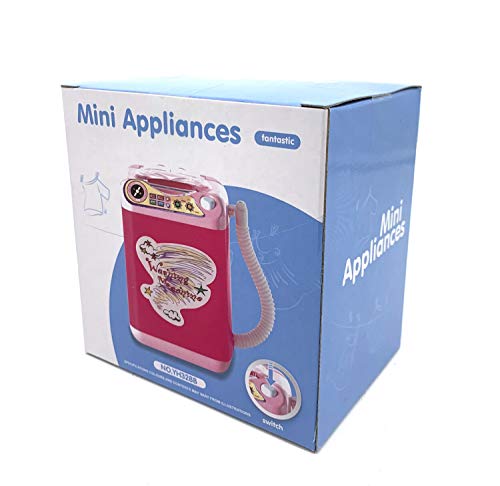 Kostoo - Limpiador de brochas de maquillaje eléctrico con forma de lavadora, limpiador de brochas de maquillaje, seca en profundidad y recupera la forma automáticamente.