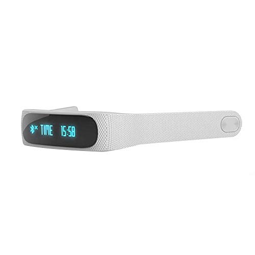KS Pulsera Actividad Monitoreo de Calorías Fotografia a Distancia Ritmo Cardíaco Sueño Recordatorio de Horario Ip57 a Prueba de Agua Pulsera Inteligente,Mensaje de Empuje Chip Inteligente/blan