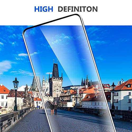 KuGi. para Oneplus 7 Pro Protector de Pantalla, Cristal Templado [9H Dureza] [Alta Definicion] Cuerpo Completo Protector de Pantalla Diseñado para Oneplus 7 Pro/Oneplus 7T Pro (Negro)