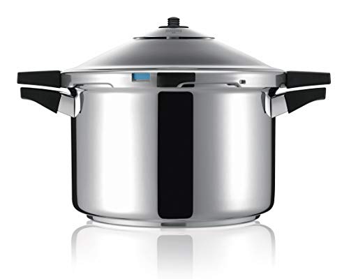 KUHN RIKON, Olla a presión super rápida con asas DUROMATIC Hotel, 8 Litros, 28 cm
