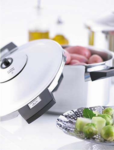 KUHN RIKON, Olla a presión super rápida con asas DUROMATIC Hotel, 8 Litros, 28 cm