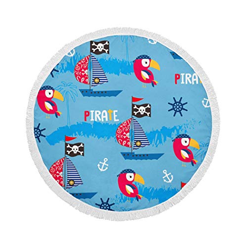 Kuidf - Toalla de playa redonda